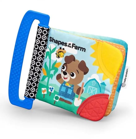 Babyboekje met bijtring Boerderij - Baby Einstein - vanaf 0 maanden