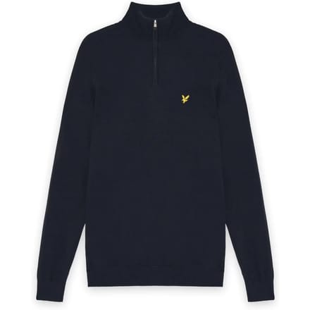 Merinowollen trui met ritssluiting Lyle & Scott