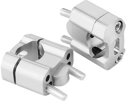 Dailygoods - Motorfiets Stuur Riser Mount Klem Adapter 22mm/28mm Aluminium