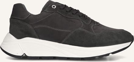 STEFANO LAURAN Star 007 Sneakers - Suède - Heren - Grijs - Maat 43