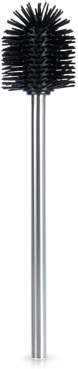 Toiletborstel Silicone Zwart Reserve 35 cm - WC Borstel - Toilet