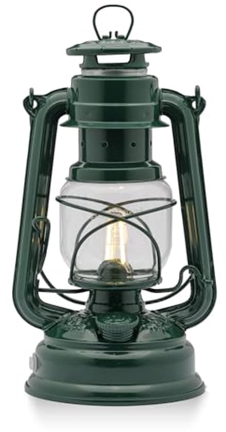 LED Stormlamp Mos Groen - Dimbare Buitenverlichting voor Tuin en Balkon