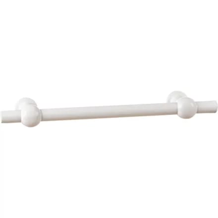 Bertomani Meubelgreep 541 - Zamak Wit - 96mm - 2 Stuks