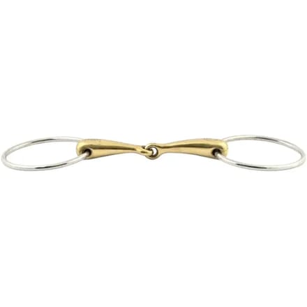 2-rings bit voor grote paarden Jump'In 90 mm
