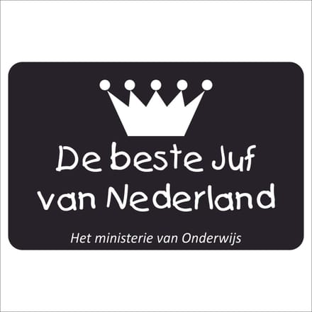 Juf Cadeau - Pasje - Bedankt Lerares - Beste Juf - 3 Stuks