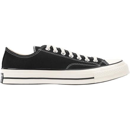 Baskets Converse Chuck 70 Low Noires Unisexe Egret 162058C 36 black