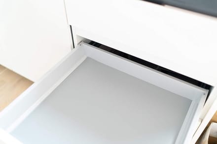 Lade inzetstuk 200 x 48 cm - Antislip en elastiek - Grijs