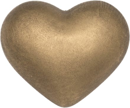mini urn hartje - kleur goud - 50 ML
