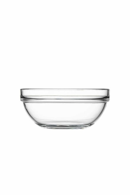 Asir - Glazen Kommenset - 6 stuks - Transparant - 6,3 x 6,3 x 14 cm