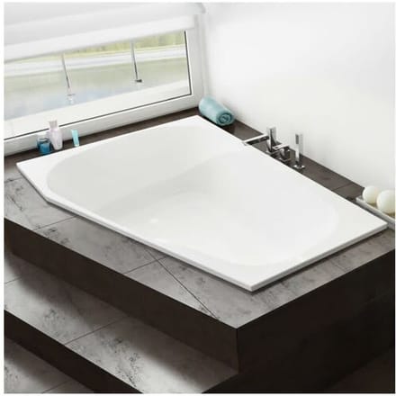 Hoesch Spectra trapezoid bathtub 180 x 120 cm left version 3666.010