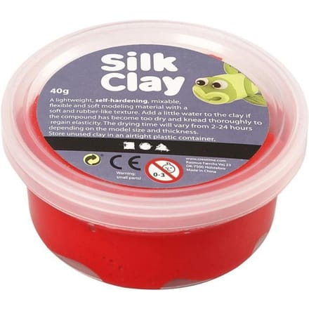 Silk Clay - Red 40gr.