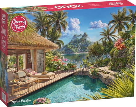 Tropical Vacation Puzzel 2000 Stukjes