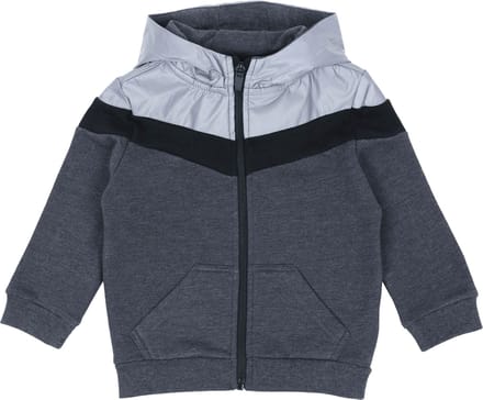 Grijze sweater met reflecterende elementen