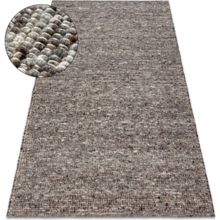 Kleden Rugsx NEPAL 2100 stone, grijs tapijt - wollen, 60x100 cm