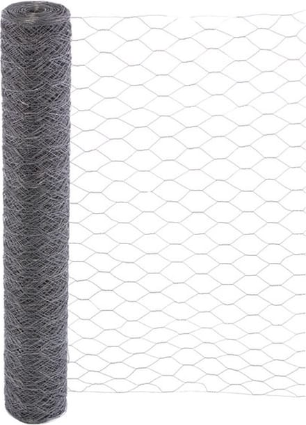 Kippengaas Rol - lxh 50m x 120cm - Metaal
