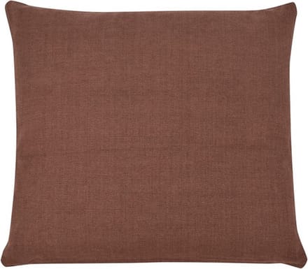 Solid Canvas Cappuccino Kussen | 45 X 45 | Sierkussen Voor Woonkamer Of Slaapkamer