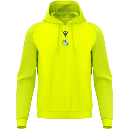 Macron Energy Horn Sweater Met Kap Heren - Fluogeel | Maat: L