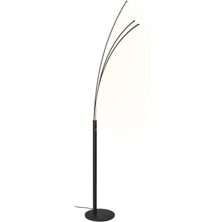 LIVARNO LED-booglamp, warmwit (Palmlamp, Zwart mat)