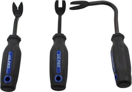 Bekledingclip trekker set 3-delig