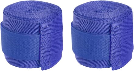 Boksen Hand Wraps - Compressie Bandages - Vechtsport Training - Flexibele Ondersteuning - Standaard Lengte - Blauw