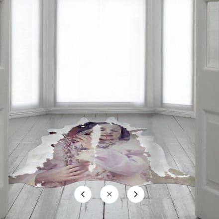 Mineheart - Vloerkleed 'Renaissance Cowhide RMH003' - 165.3cm x 150cm x 2mm