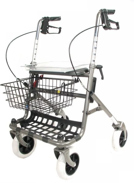 Vermeiren Rollator 286B - Compleet model - Opvouwbaar - Stevig