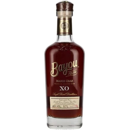 Bayou Rum Bayou XO MARDI GRAS Premium Crafted Rum 40% Vol. 0,7l