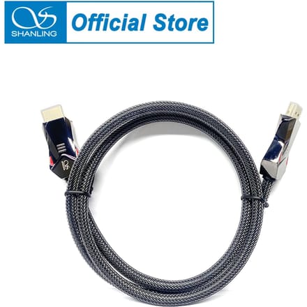 SHANLING L8 I2S-LVDS digitale interconnect audiokabel ongeveer 100 cm voor CD-speler/AMP/DAC L8