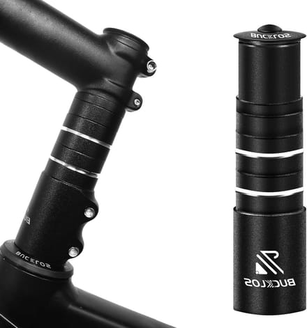 Fiets Stuurverhoger - Stuur Adapter - Comfortabel Fietsen - Verstelbare Hoogte - 28.6 mm - Aluminium