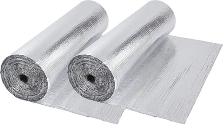 Benson Radiatorfolie - 2x - 250 x 45 cm - aluminium - energiebesparende isolatiefolie
