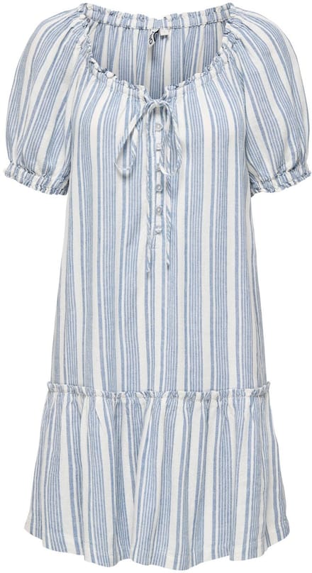 ONLY - ONLGOA SS LINEN SHORT DRESS CC PNT - Meisjes - Mini jurken