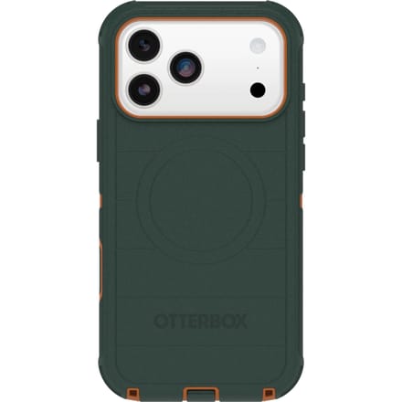 Otterbox Defender Pro - Geschikt voor iPhone 17 Pro Max hoesje - Magsafe Backcover - Groen