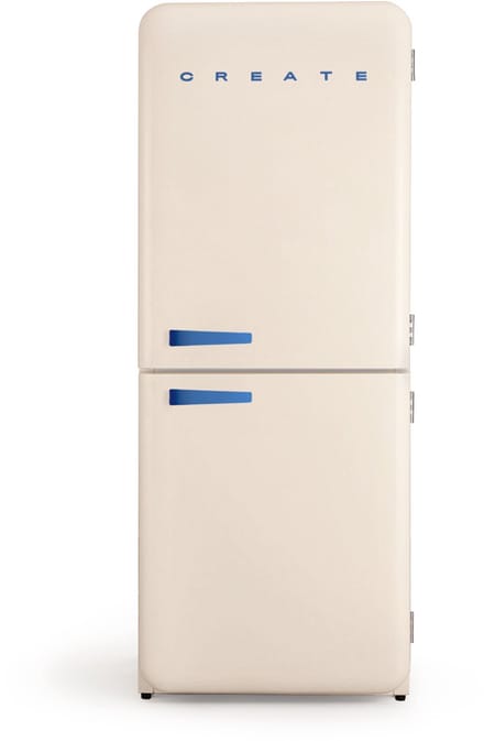 CREATE - Koelkast in retro stijl - FRIDGE RETRO COMBI 401 L