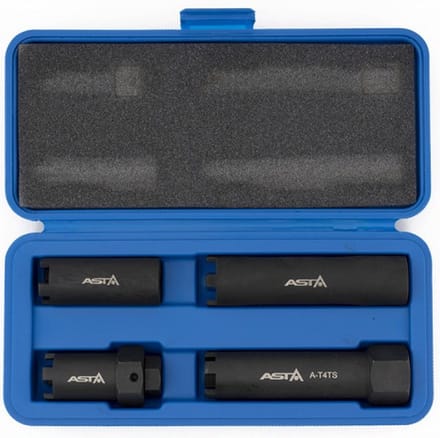 Diesel injector doppen set - Vrachtwagen - 4 delig - Injectordop - ASTA