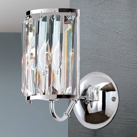 ORION Wandlamp Gstaad met kristalbezetting