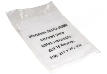 Universeel Filter Micro -op maat te knippen diverse modellen- 1000099