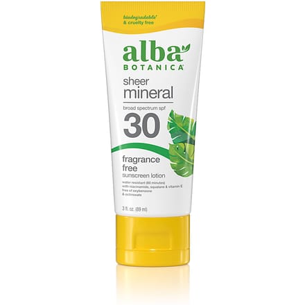 Alba Botanica Minerale Zonnebrandcreme SPF30