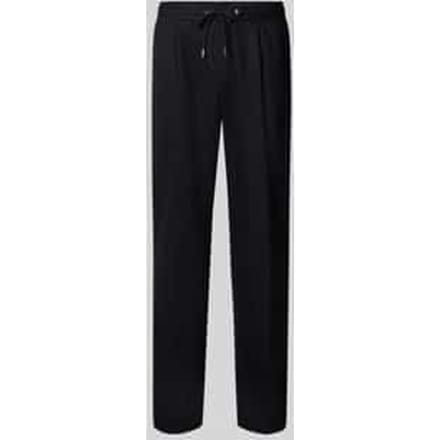 Regular fit broek met wol