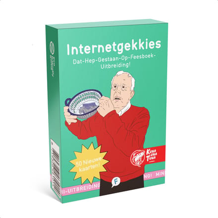 Internetgekkies uitbreiding voor Dat Hep Gestaan Op Feesboek