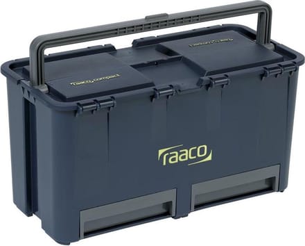 Raaco Gereedschapskist Compact 27 met 6 inzetbakjes - 136587