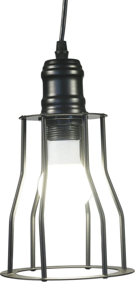 Scandinavische Draadhanglamp Zwart - Scaldare Novi