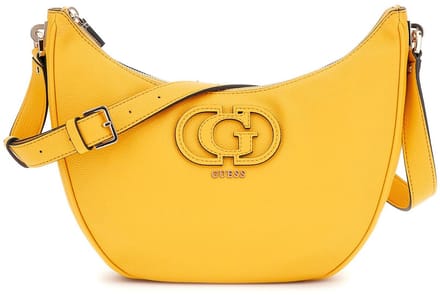 GUESS Schoudertas Calebra Hobo Shoulder Bag Marigold Mosterdgeel