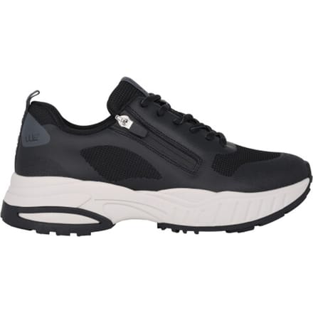 Waldläufer H Pero - heren sneaker - Zwart - maat 43 (EU) 9 (UK)