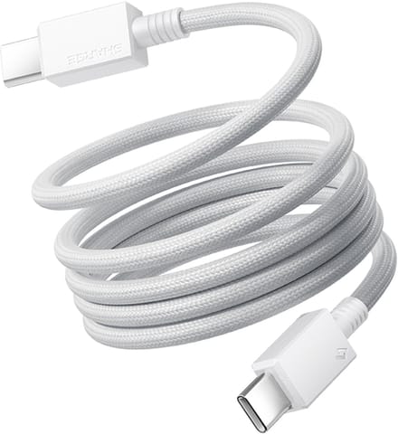 SHARGE MagLoop - 240W Snellaadkabel - Gevlochten magnetische kabel - USB C-C - White - 1m