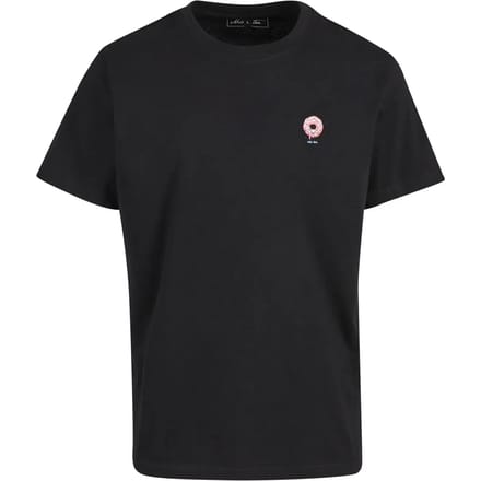 Mister Tee - Donut EMB Heren Tshirt - S - Zwart