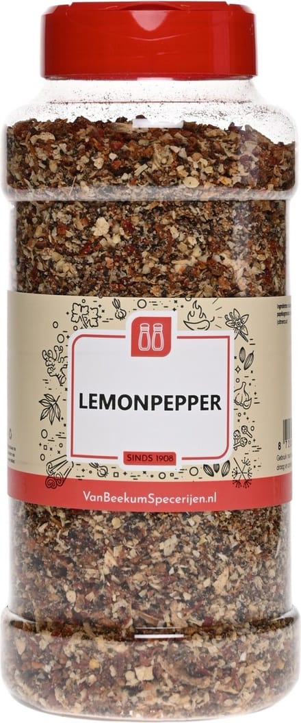 Van Beekum Specerijen - Lemonpepper - Strooibus 450 Gram