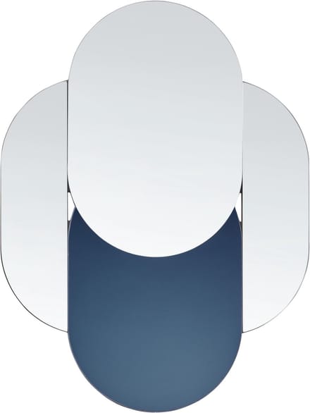 CHAILLON - Wandspiegel - Blauw - Glas