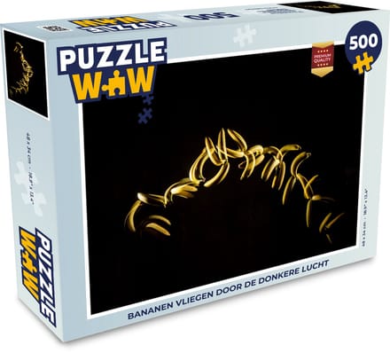 Puzzel Banaan - Geel - Fruit - Legpuzzel - Puzzel 500 stukjes