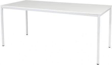 Bureautafel - Domino Basic 180x80 wit - wit frame