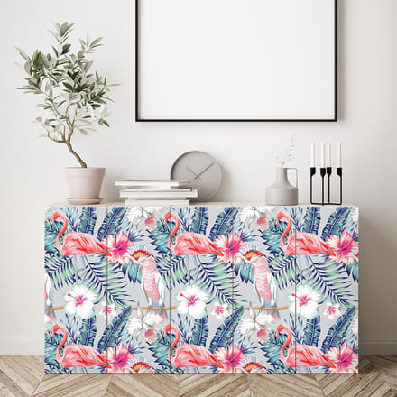 Tropische meubelsticker Emerea 40 x 60 cm